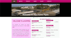 Desktop Screenshot of jayapipes.com