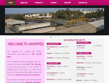 Tablet Screenshot of jayapipes.com